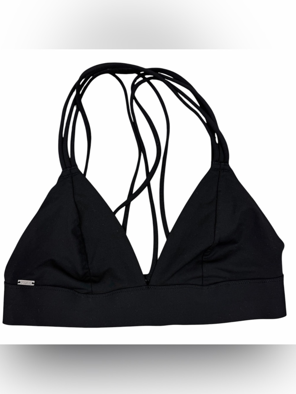 Victoria Secrets PINK Criss Cross Bralette in Black